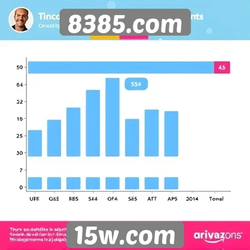Estatísticas de usuários no 8385.com